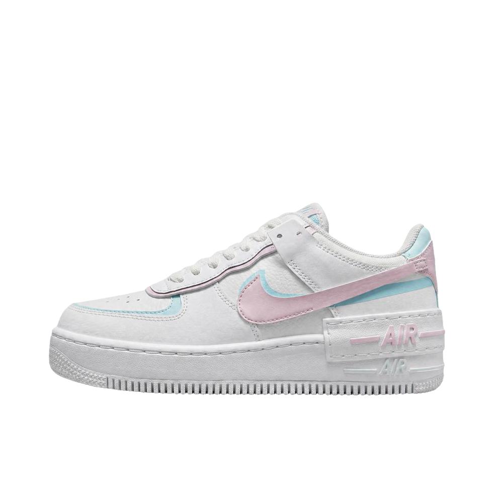 推荐商品：Nike Air Force 1 空军一号 板鞋 轻便舒适百搭耐磨防滑复古 低帮/女款/白色/淡粉色