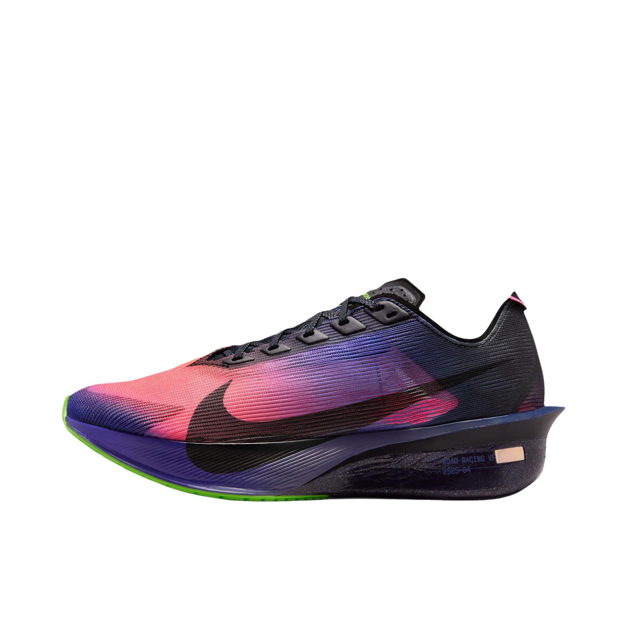 推荐商品：Nike Zoom VaporFly Next% 4 跑鞋 碳板支撑低帮健步系带缓震轻量马拉松 黑色/紫色
