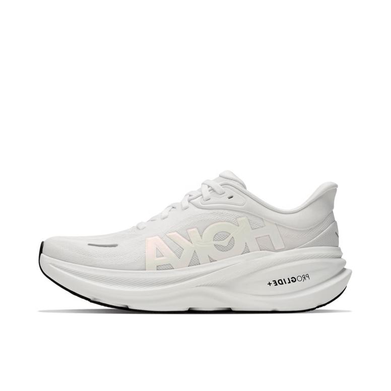 推荐商品：HOKA ONE ONE Clifton Pro 跑鞋 柔软舒适 宽版/白色