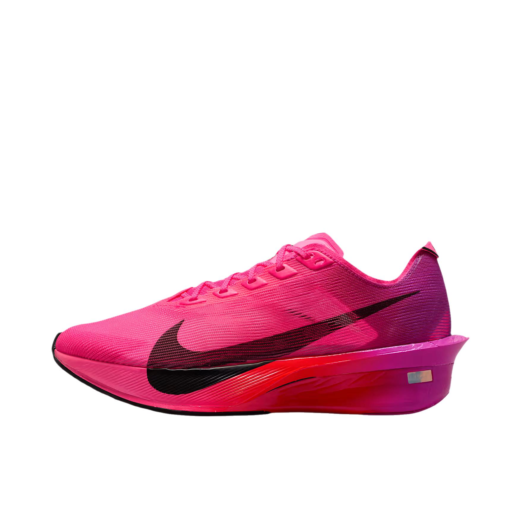 推荐商品：Nike Zoom VaporFly Next% 4 跑鞋 碳板支撑低帮健步系带缓震轻量马拉松 低帮/超粉色/紫红爆破/激光猩红/黑色
