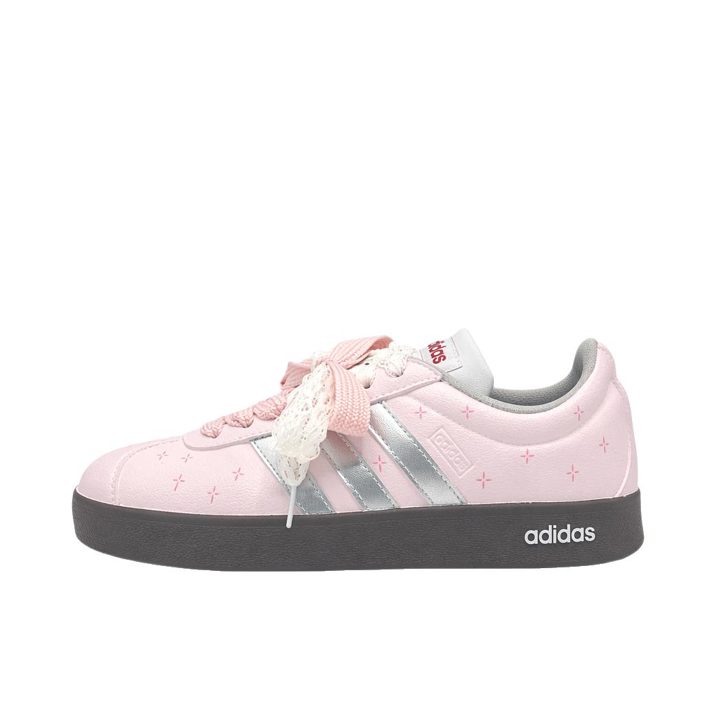 推荐商品：【定制球鞋】Adidas neo VL Court 2.0 德训鞋 板鞋 复古轻便耐磨芭蕾风甜美文艺抗冲击性防水 星语
