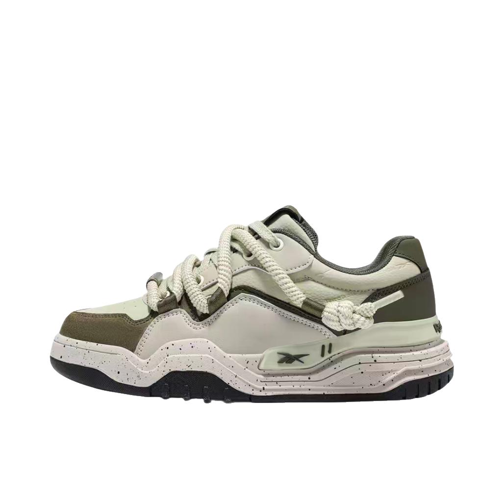 推荐商品：Reebok/锐步 Urban Knotframe 板鞋 复古简约街头校园 低帮/绿色