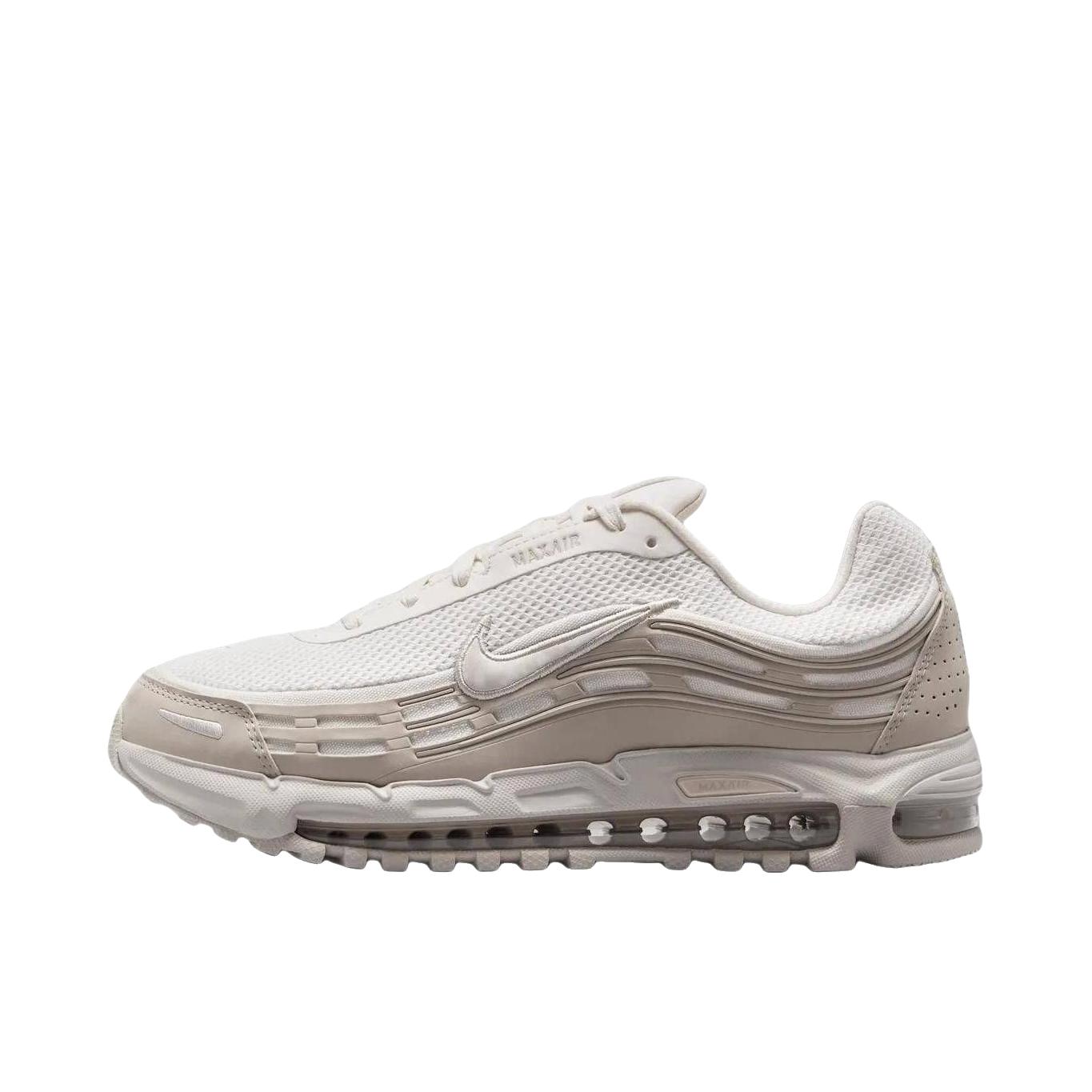 推荐商品：Nike AIR MAX TL 2.5 跑鞋 减震圆头百搭合成革回弹舒适耐磨 白色/米色