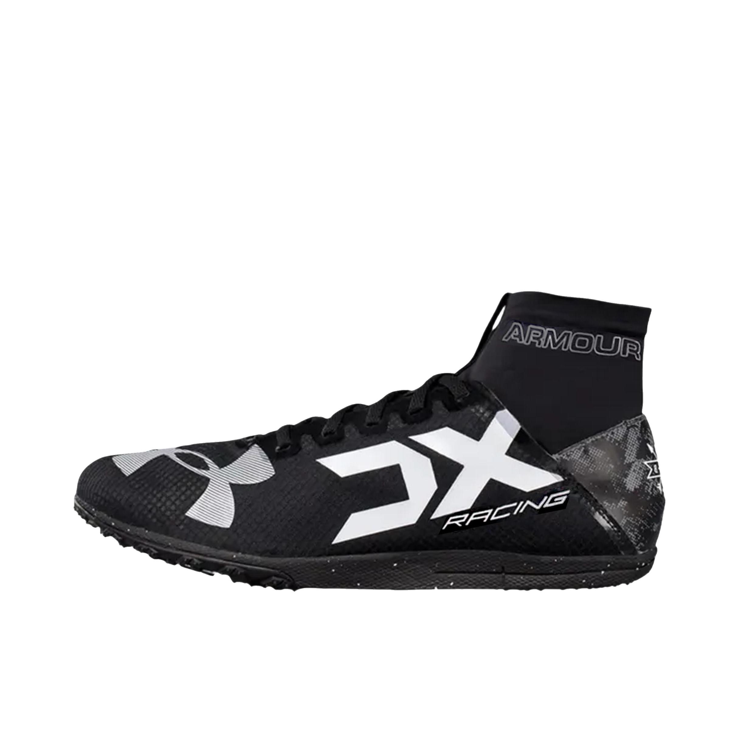 推荐商品：Under Armour/安德玛 Charged Bandit XC Spikeless 跑鞋 百搭休闲舒适 黑色