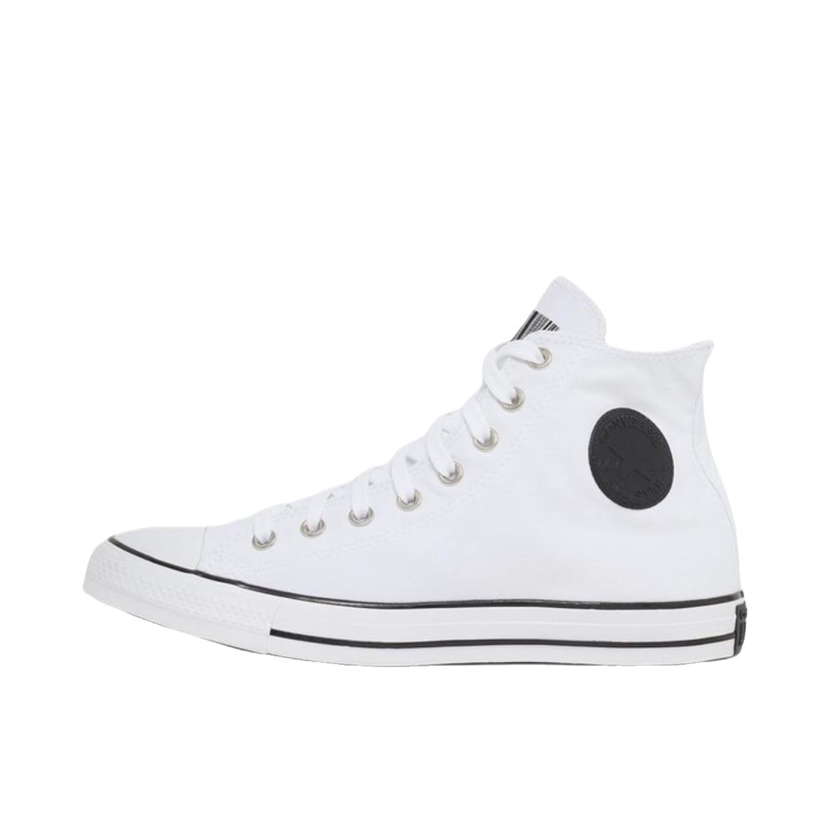 推荐商品：Converse/匡威 Chuck Taylor All Star 帆布鞋 常青款轻便防滑耐磨百搭复古圆头减震贴合高帮 高帮/白色条形码