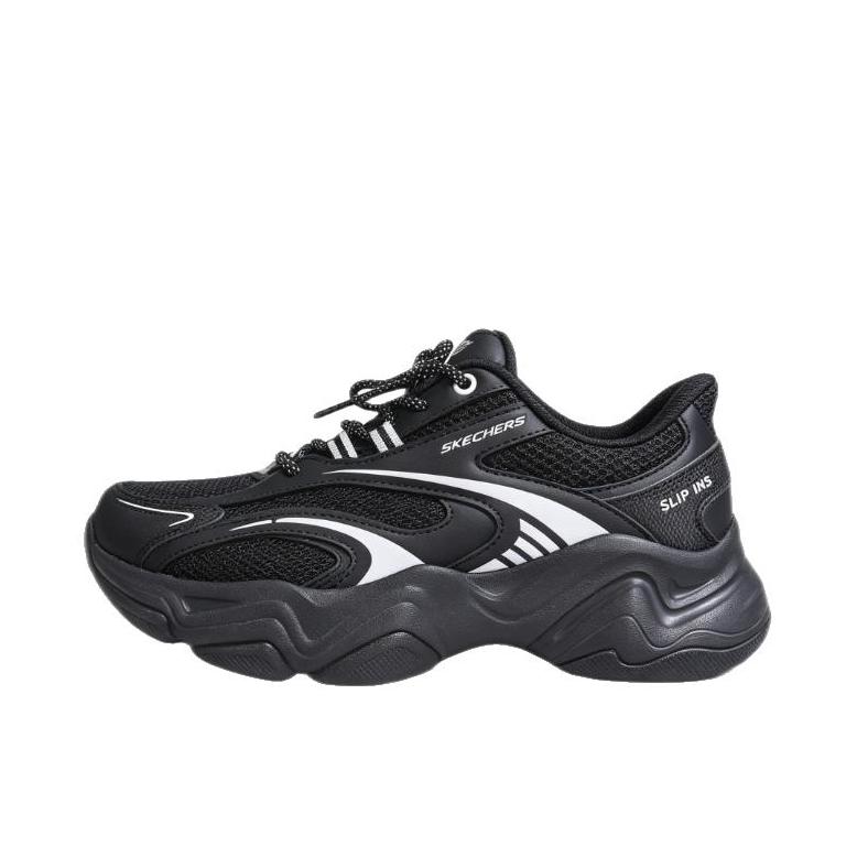 推荐商品：Skechers/斯凯奇 运动休闲鞋 舒适防滑耐磨 117868 女款/黑色