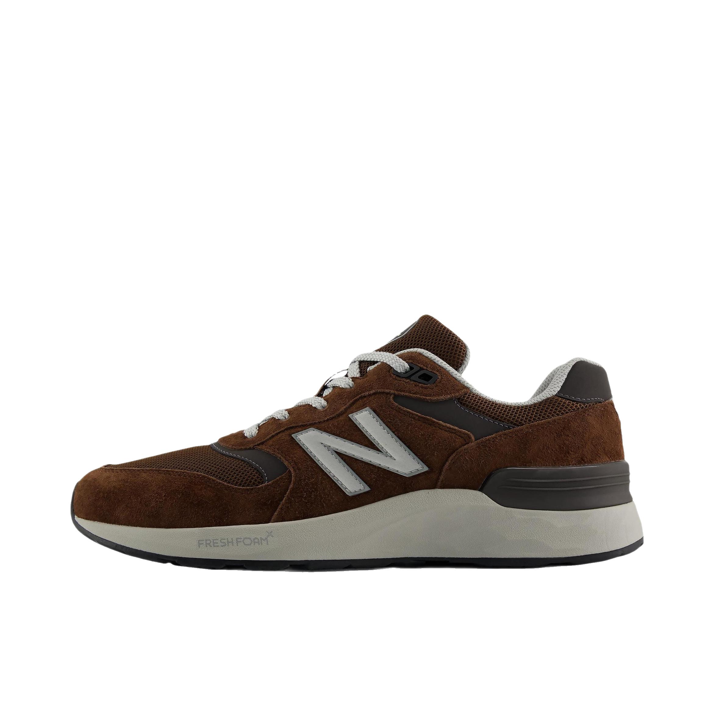 推荐商品：New Balance 880 v7 跑鞋 缓震透气休闲网面支撑慢跑鞋轻便防滑 2E宽/网面/棕色 