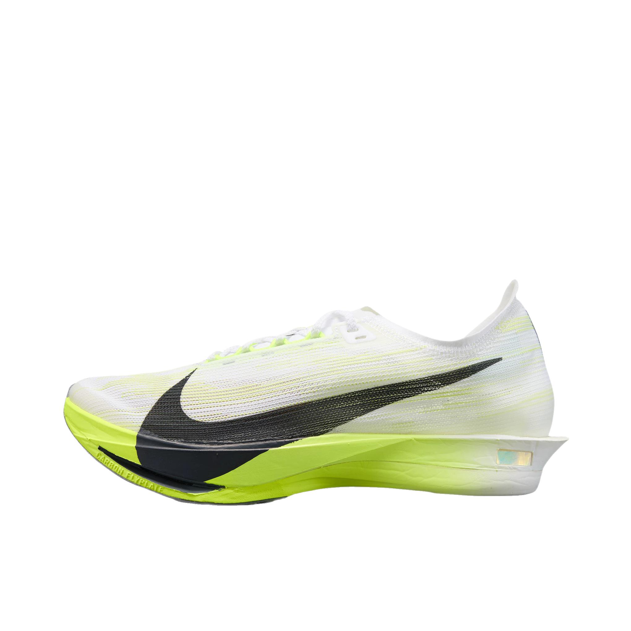 推荐商品：Nike ZoomX Streakfly 2 PROTO 跑鞋 回弹减震防滑透气短跑训练竞速 白色/煤黑色/亮眼柠檬黄/帆白色/铅笔灰/浅柠檬黄