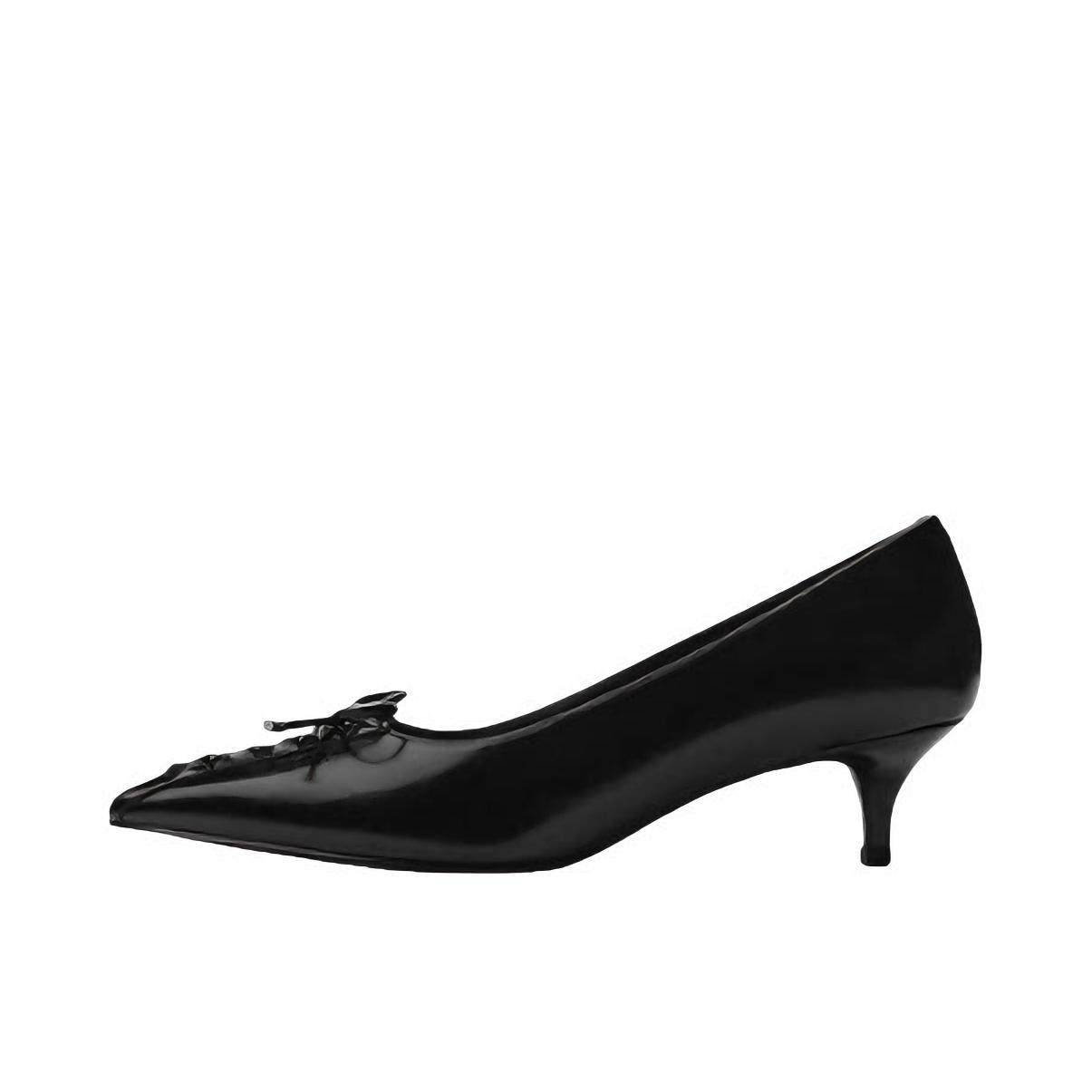 推荐商品：CHARLES&KEITH 高跟鞋 通勤尖头 CK1-61720283 黑色
