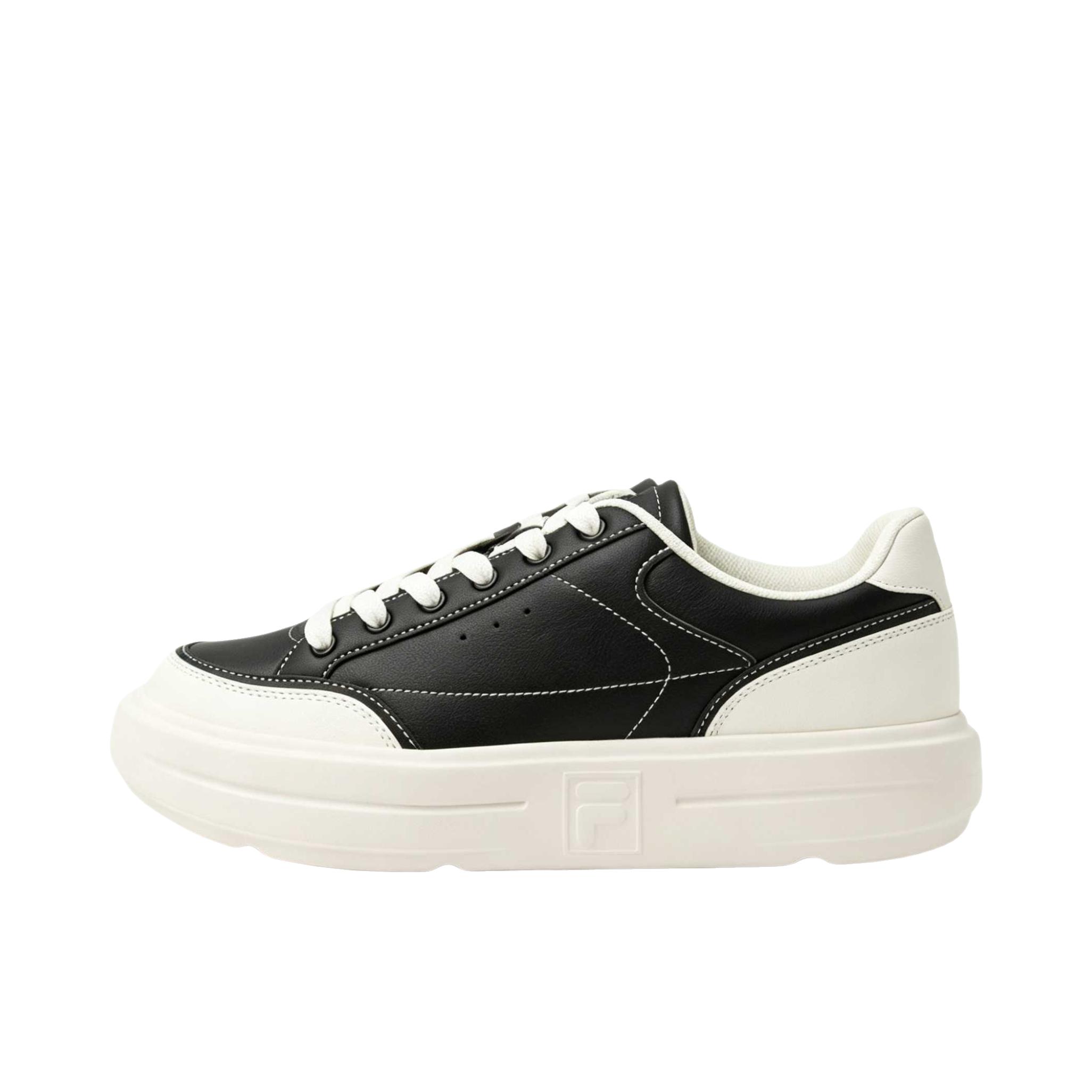 推荐商品：FILA/斐乐 Funky Tennis 1998 防滑 耐磨 低帮 圆头 板鞋 低帮/黑色/白色