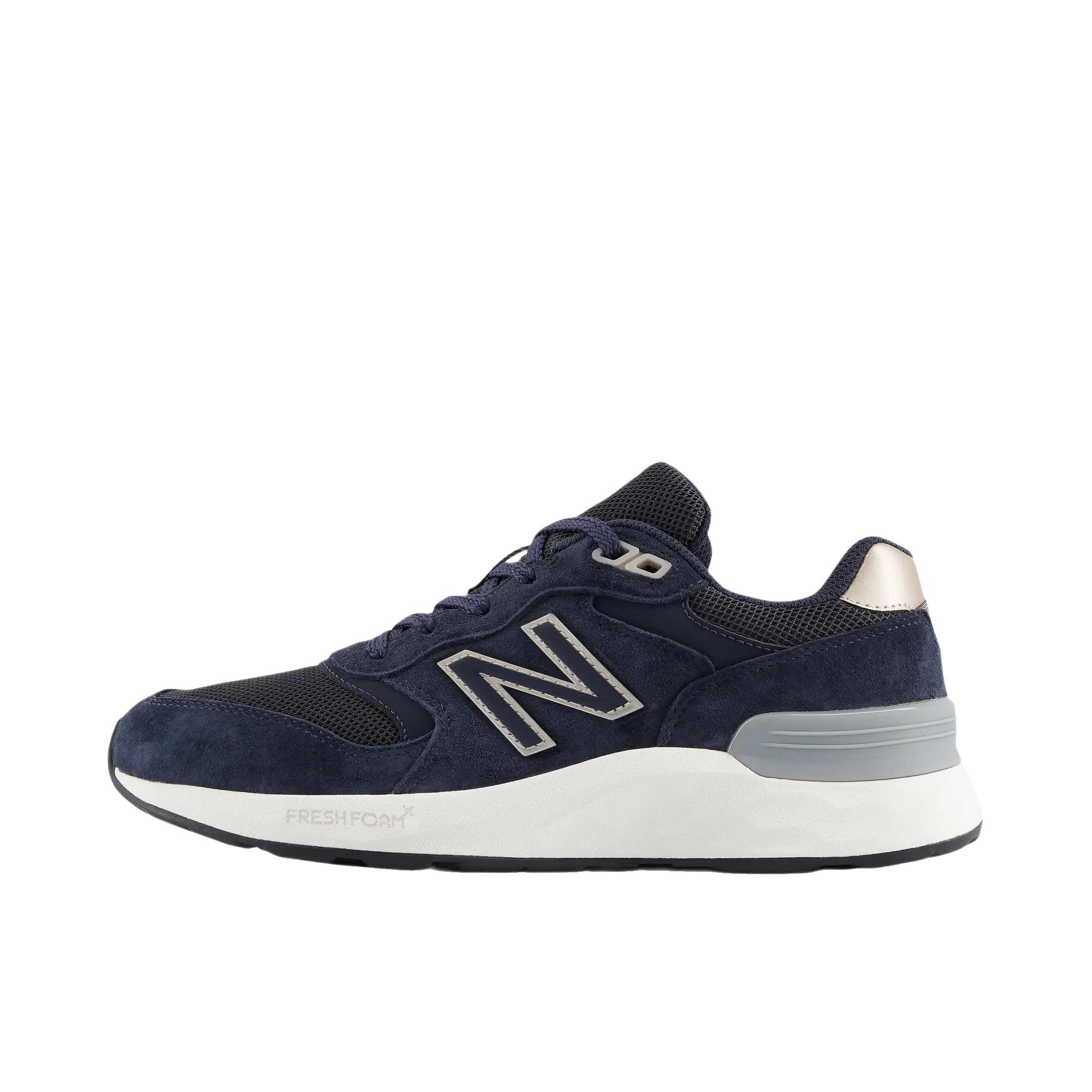 推荐商品：New Balance 880 v7 跑鞋 缓震透气休闲网面支撑慢跑鞋轻便防滑 B宽/网面/蓝色