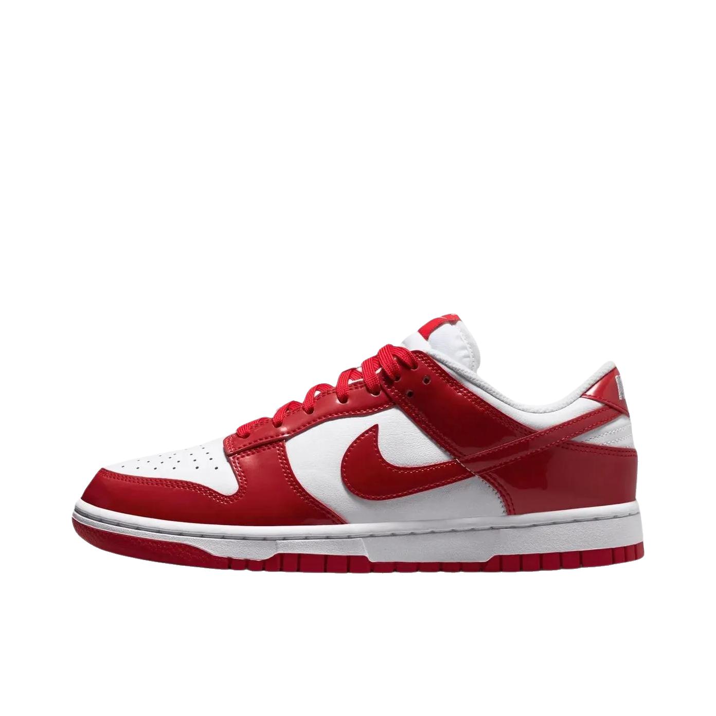 推荐商品：Nike Dunk 板鞋 经典复古百搭 鲜红色/白色