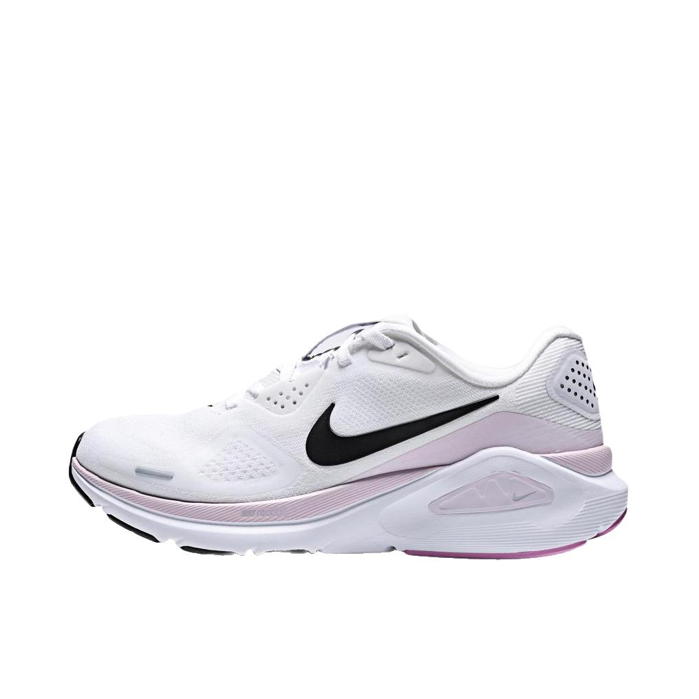 推荐商品：Nike Zoom Structure 26 跑鞋 百搭防滑回弹耐磨低帮泡绵贴合短跑 低帮/黑色/白色/粉色