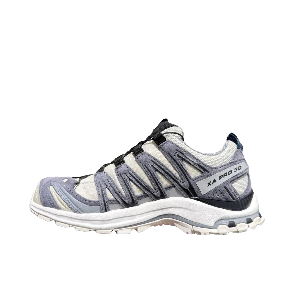 推荐商品：Salomon/萨洛蒙 XA PRO 3D Suede 跑鞋 柔软减震透气支撑 低帮/灰色