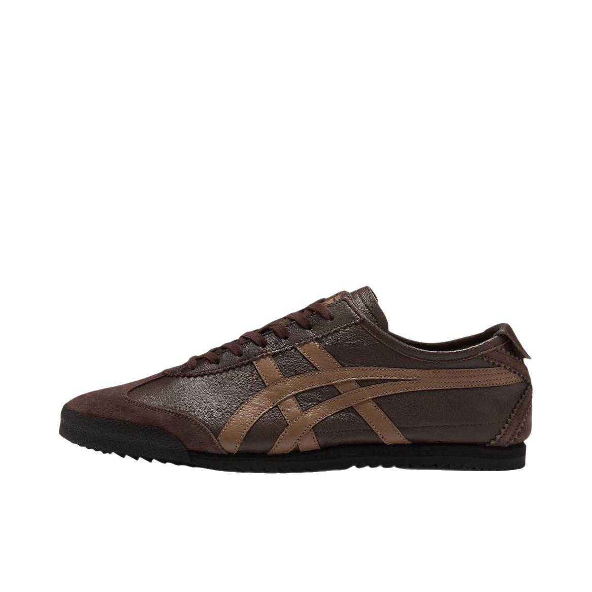 推荐商品：Onitsuka Tiger Mexico 66 德训鞋 运动休闲鞋 复古轻便透气舒适百搭防滑 咖啡/棕色