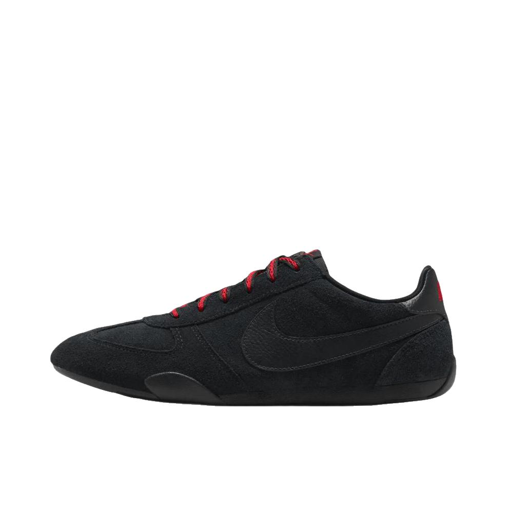 推荐商品：Nike Sprint Sister 运动休闲鞋 系带平跟圆头薄底复古芭蕾风 低帮/黑色