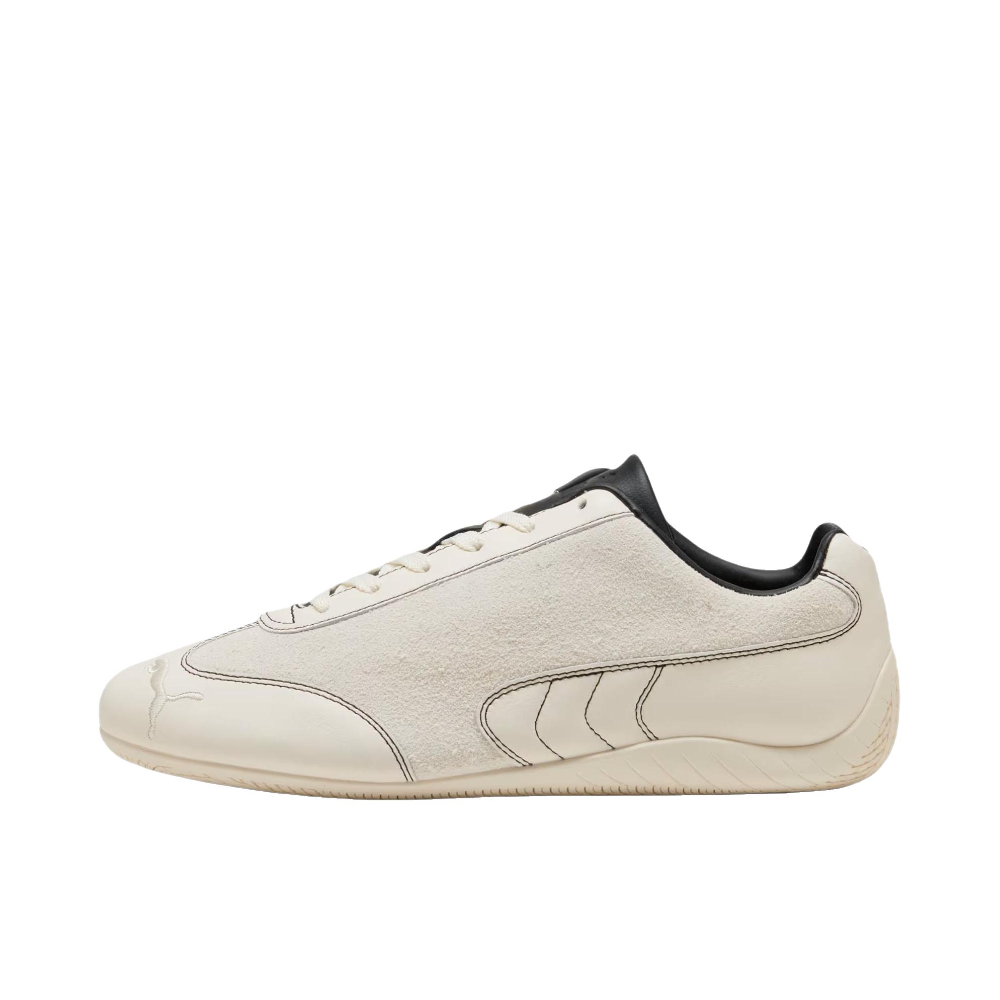 推荐商品：Puma/彪马 Speedcat 系列 运动休闲鞋 系带圆头减震 磨砂象牙色/PUMA黑色 