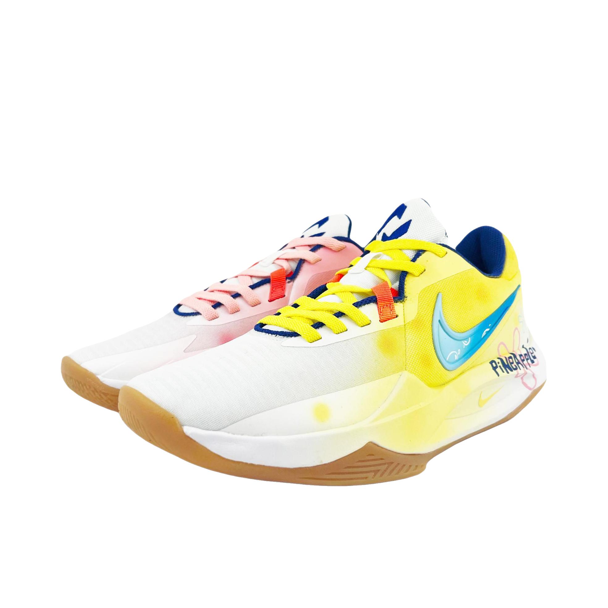 推荐商品：【定制球鞋】Nike Precision 6 篮球鞋 舒适减震防滑耐磨低帮系带支撑潮流时尚百搭 鸳鸯款/低帮/落日樱花雨