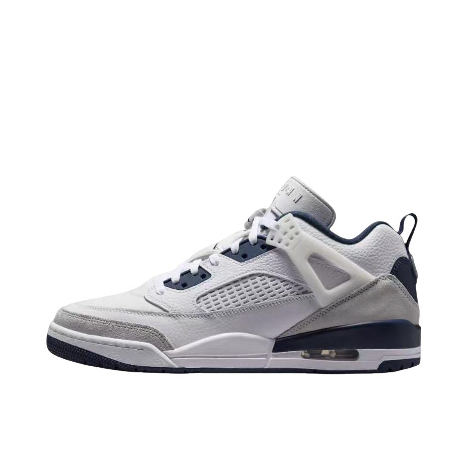 推荐商品：Air Jordan Spizike 篮球鞋 防滑耐磨舒适缓震复古时尚气垫训练冬季轻便比赛支撑包裹性增高 低帮/灰色/白色