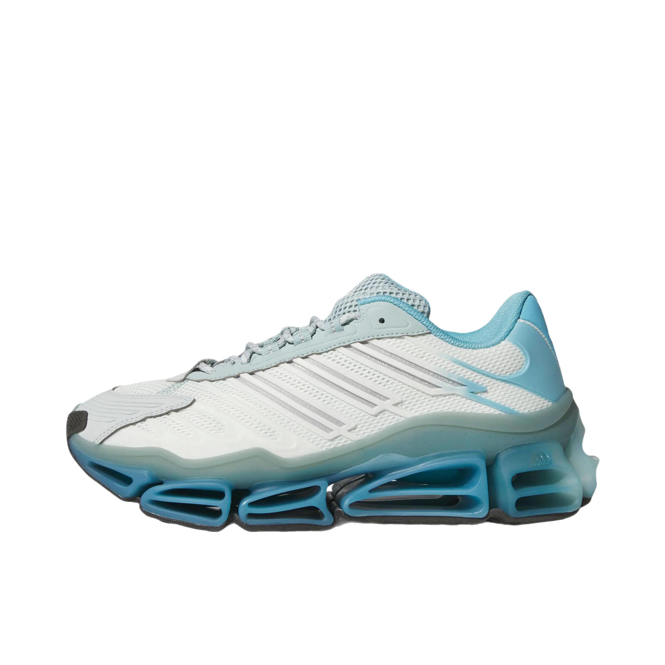 推荐商品：adidas MEGARIDE AG 跑鞋 防滑耐磨时尚休闲 低帮/质感绿/水晶翡翠绿/黑色 