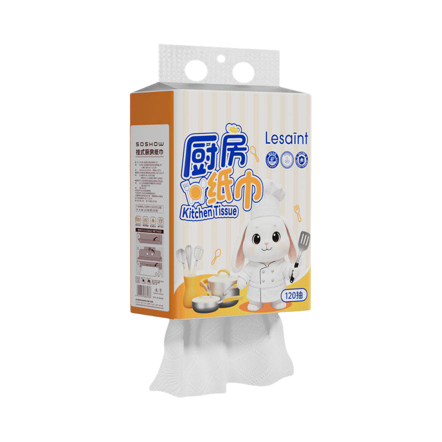 推荐商品：PURE BAMBOO/纯竹工坊 悬挂式 厨房纸巾