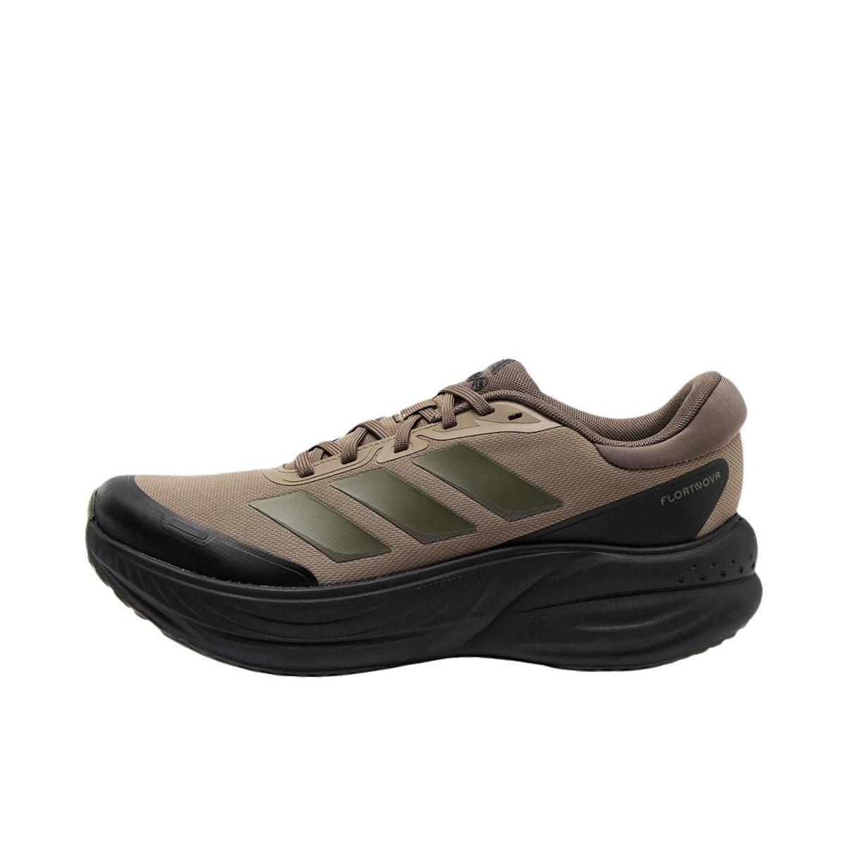 推荐商品：adidas FLOATNOVA WTR 跑鞋 防滑舒适耐磨 低帮/棕色/黑色