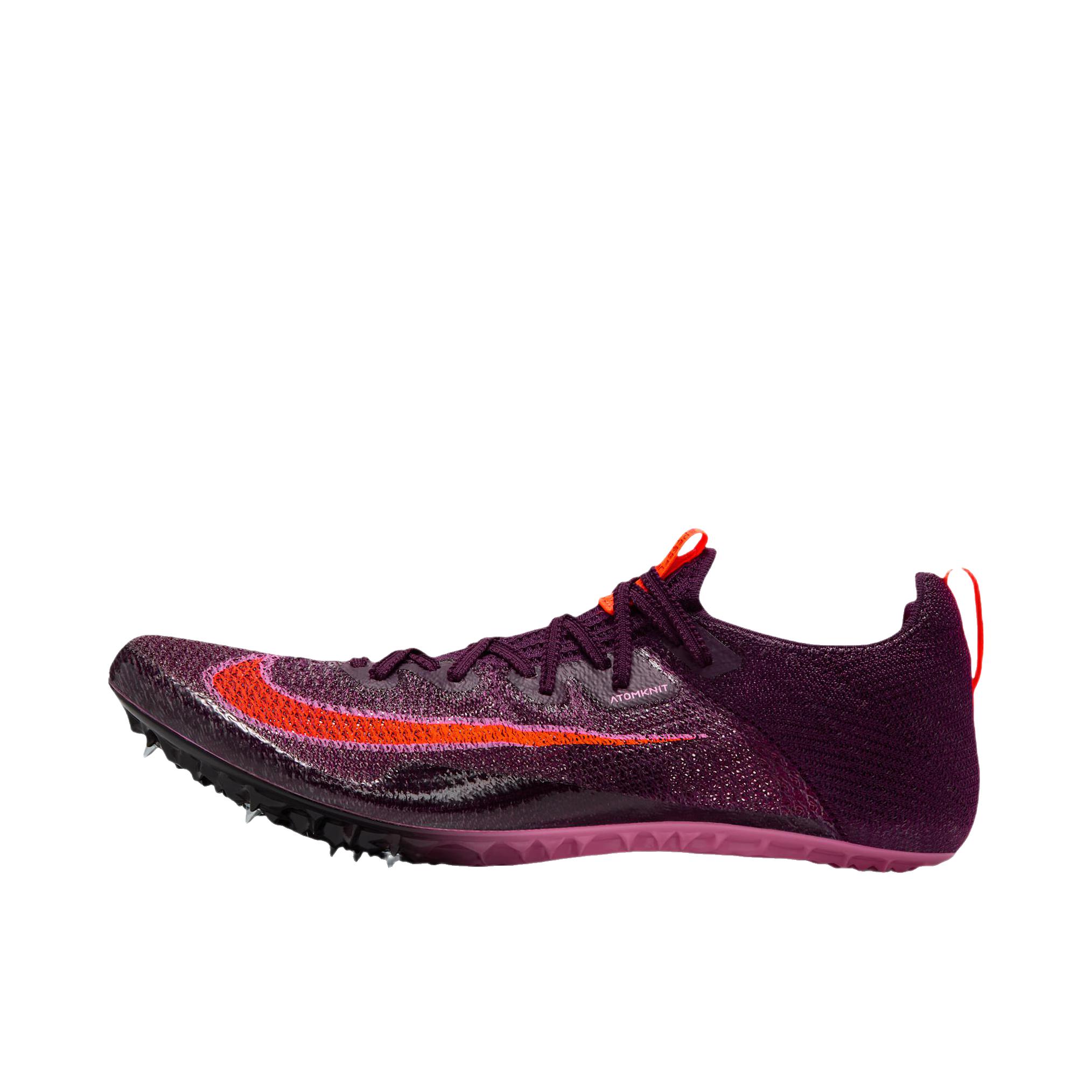 推荐商品：Nike Zoom Superfly Elite 2 跑鞋 碳板田径训练织物短跑 低帮/勃艮第红/粉红魔咒/亮深红/超深红