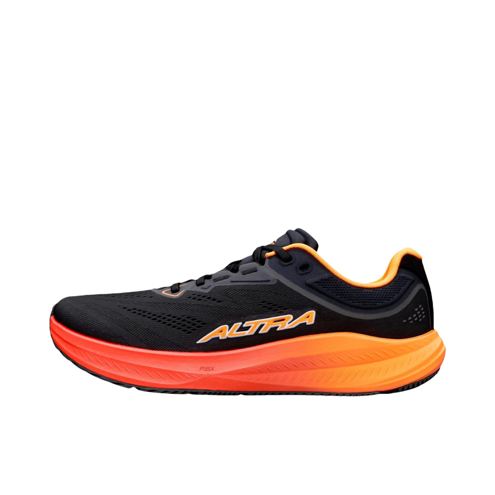 推荐商品：ALTRA torin 9 wide 跑鞋 支撑透气 黑色/橙色