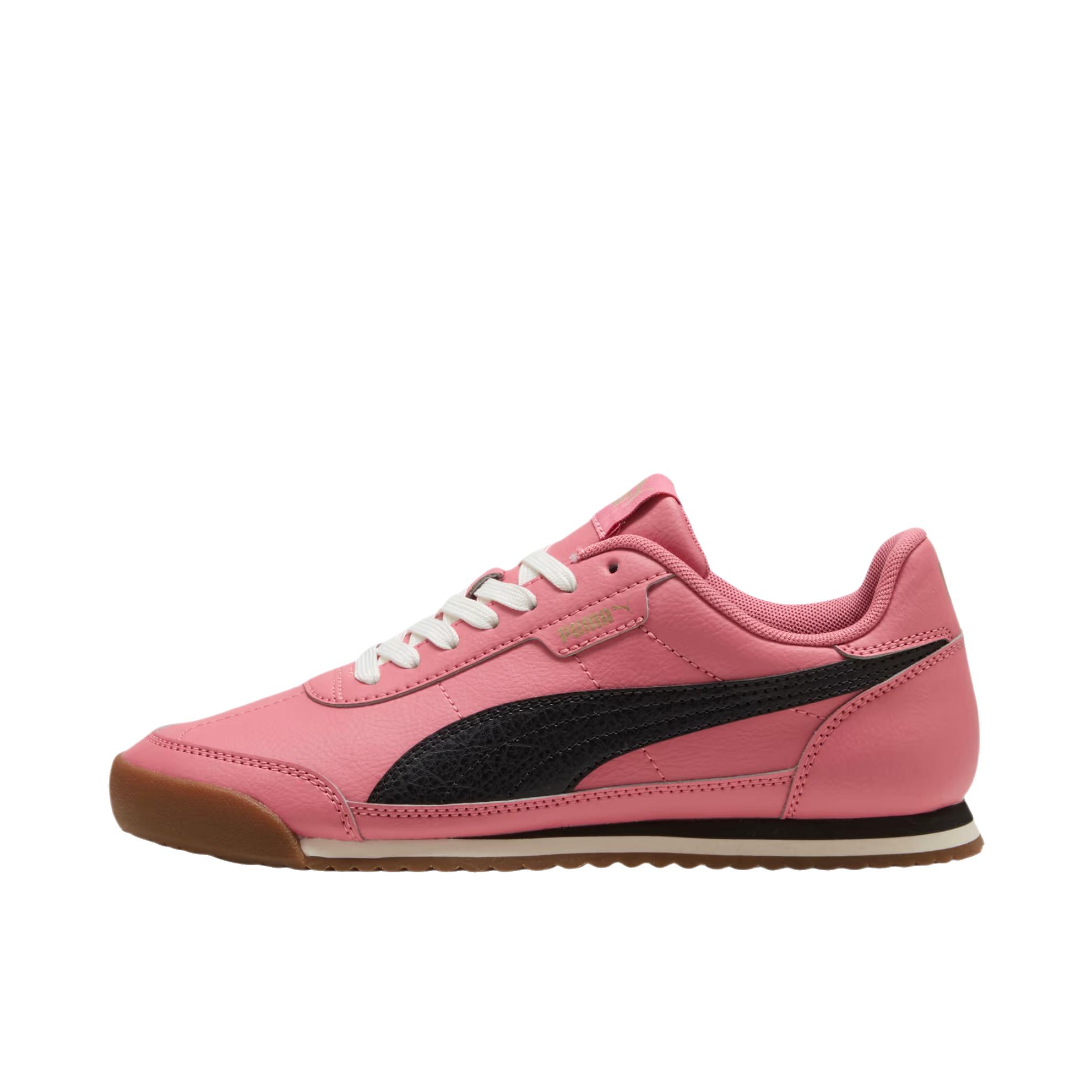 推荐商品：Puma/彪马 TURINO II NYLON 运动休闲鞋 拼接系带低帮防滑耐磨缓震胶底复古时尚足球风薄底耐穿 低帮/野性粉/彪马黑/彪马金 
