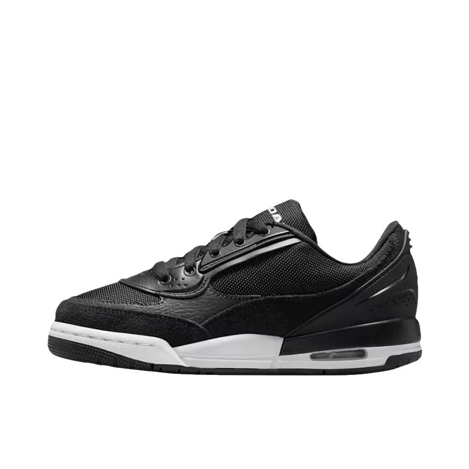 Jordan Air Jordan Ultra 篮球鞋 复古厚底圆头系带 低帮/GS款/黑色