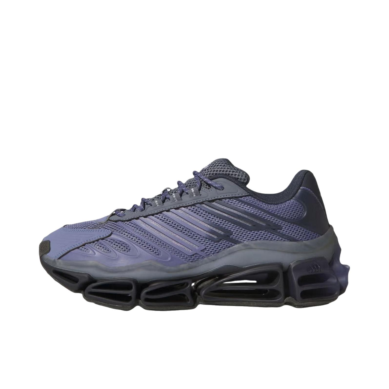 推荐商品：adidas MEGARIDE AG 跑鞋 防滑耐磨时尚休闲 紫色/黑色
