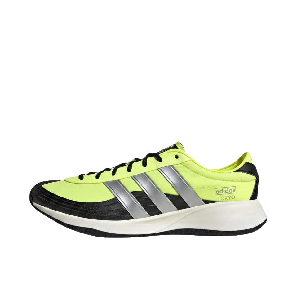 推荐商品：adidas Originals Tokyo Contempo 运动休闲鞋 百搭圆头系带厚底 低帮/高亮黄/科技灰金属色/核心黑