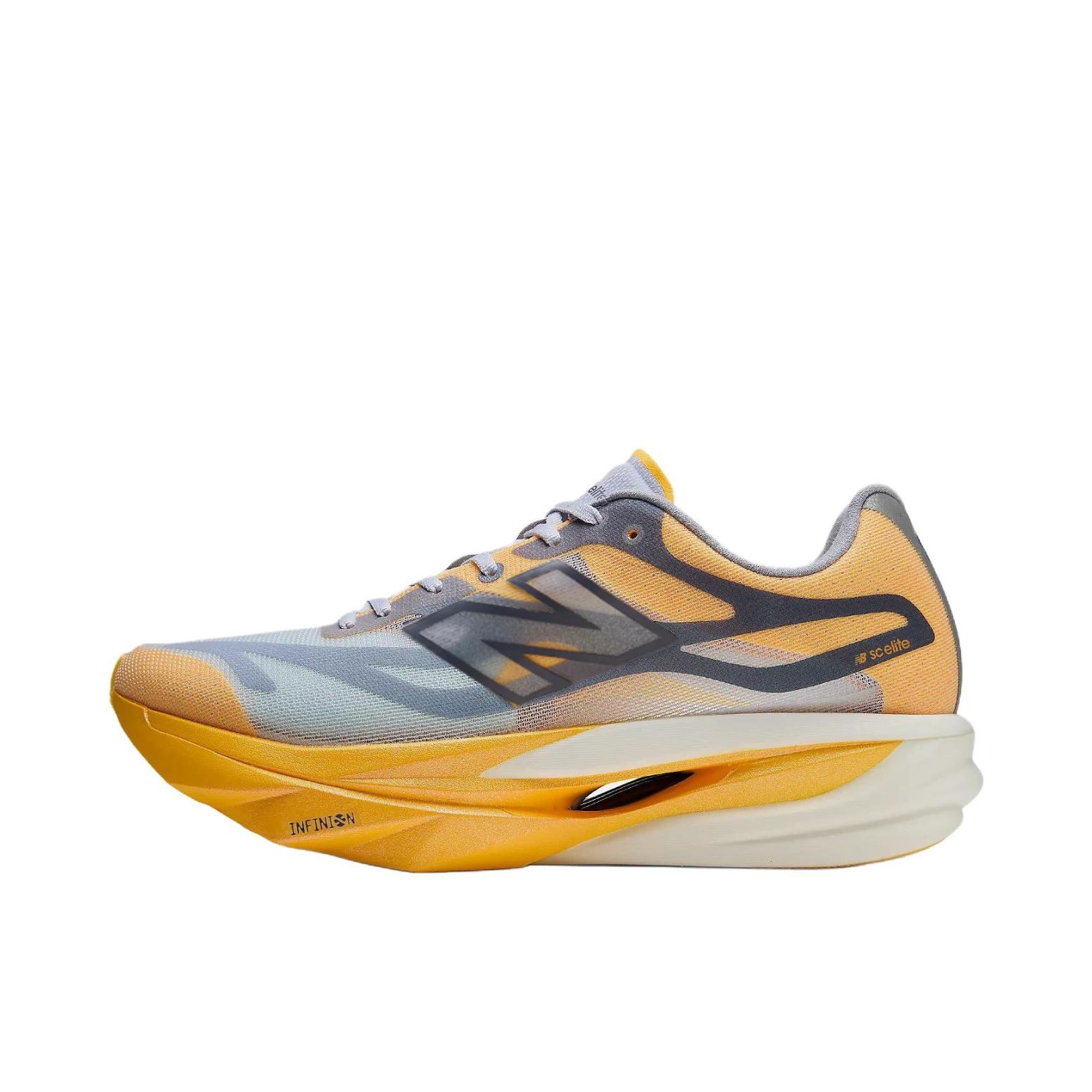 推荐商品：New Balance SuperComp Elite v6 跑鞋 碳板时尚舒适百搭 D宽/低帮/橙色/蓝色