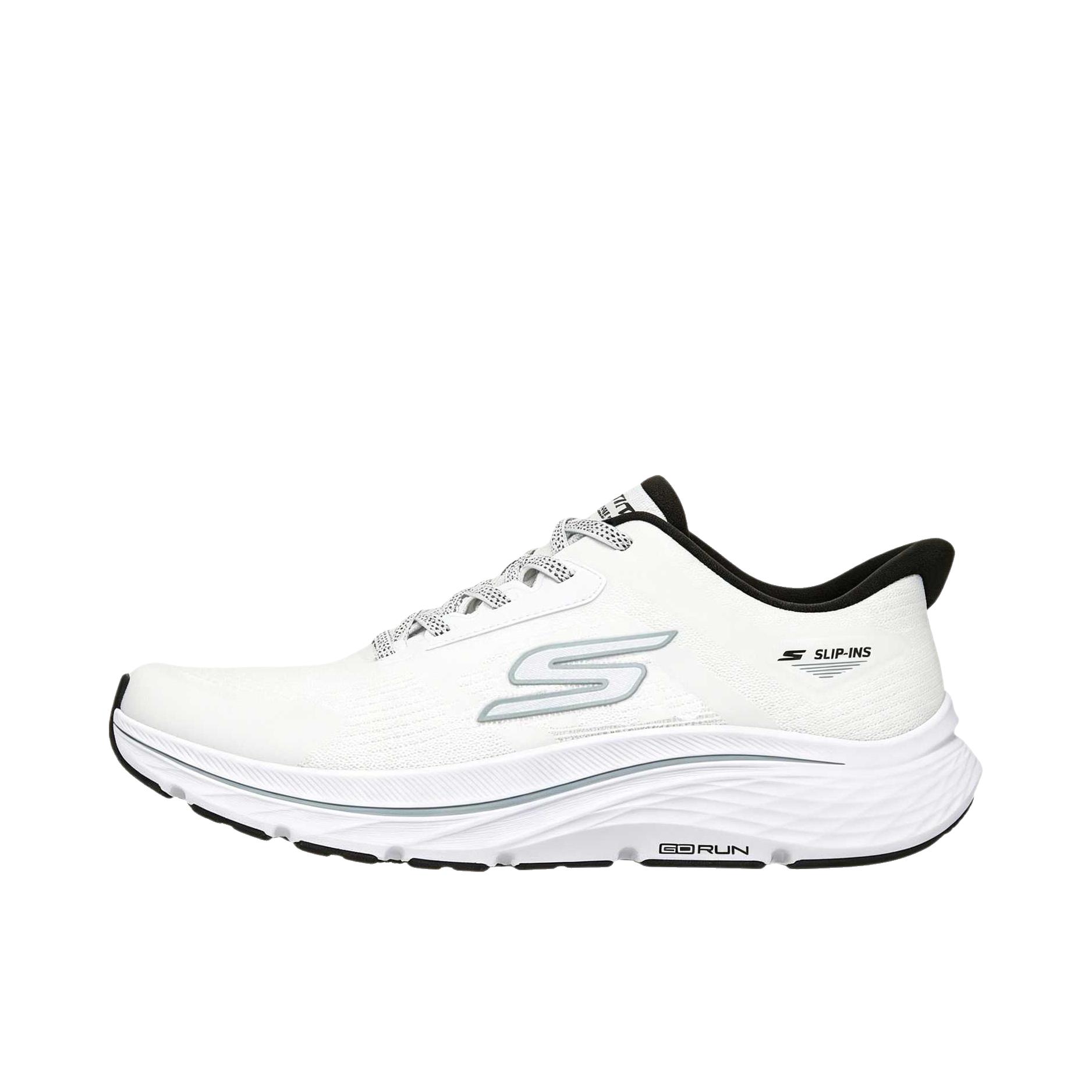 推荐商品：Skechers/斯凯奇 Go Run Consistent 3.0 运动休闲鞋 一脚蹬透气 低帮/奶白色/黑色
