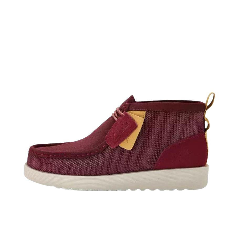 推荐商品：其乐 Originals Wallabee FTR2 运动休闲鞋 橡胶圆头 深红色 