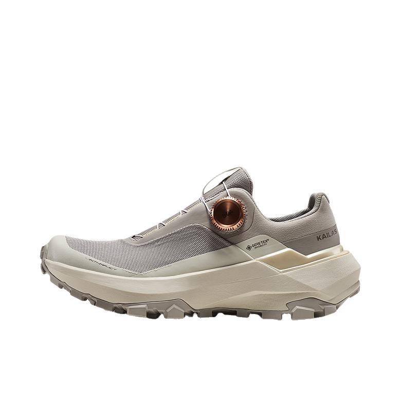 推荐商品：Kailas/凯乐石 VENTO BOA 徒步鞋 户外鞋 轻便舒适防滑耐磨 女款/低帮/绒羽灰/香槟白