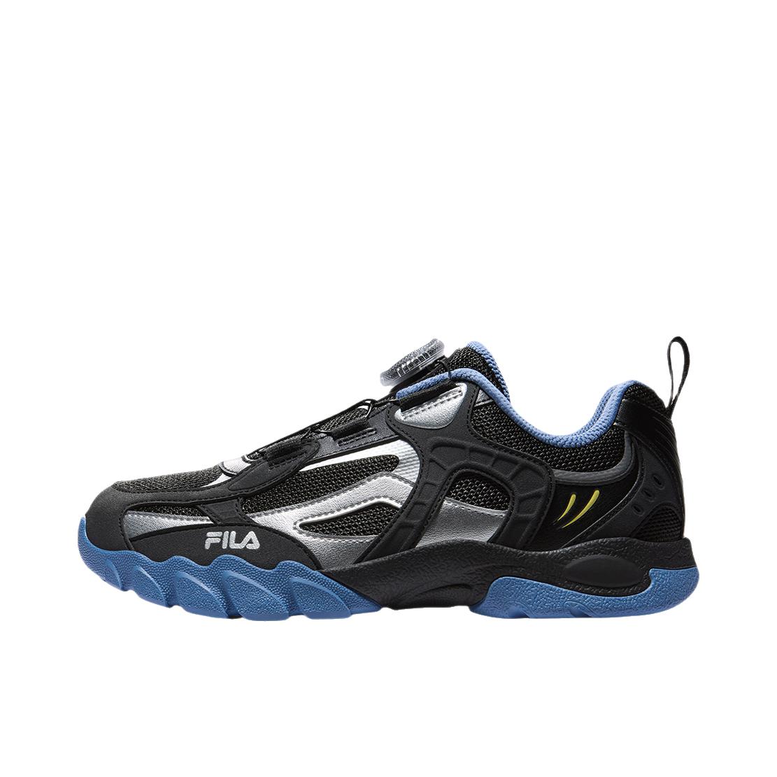 推荐商品：FILA/斐乐 RS-ZERO 运动休闲鞋 复古百搭舒适透气薄底 低帮/大童/黑色/太空银 