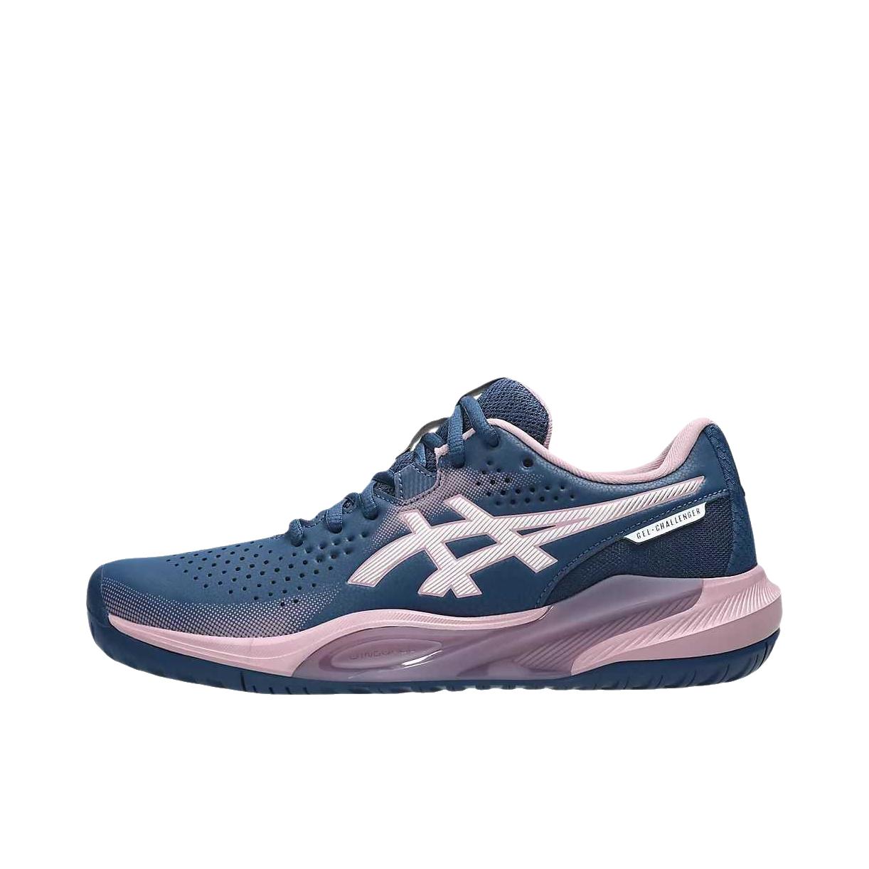 推荐商品：Asics/亚瑟士 GEL-CHALLENGER 15 网球鞋 舒适百搭耐磨减震 低帮/独立蓝/芋紫 