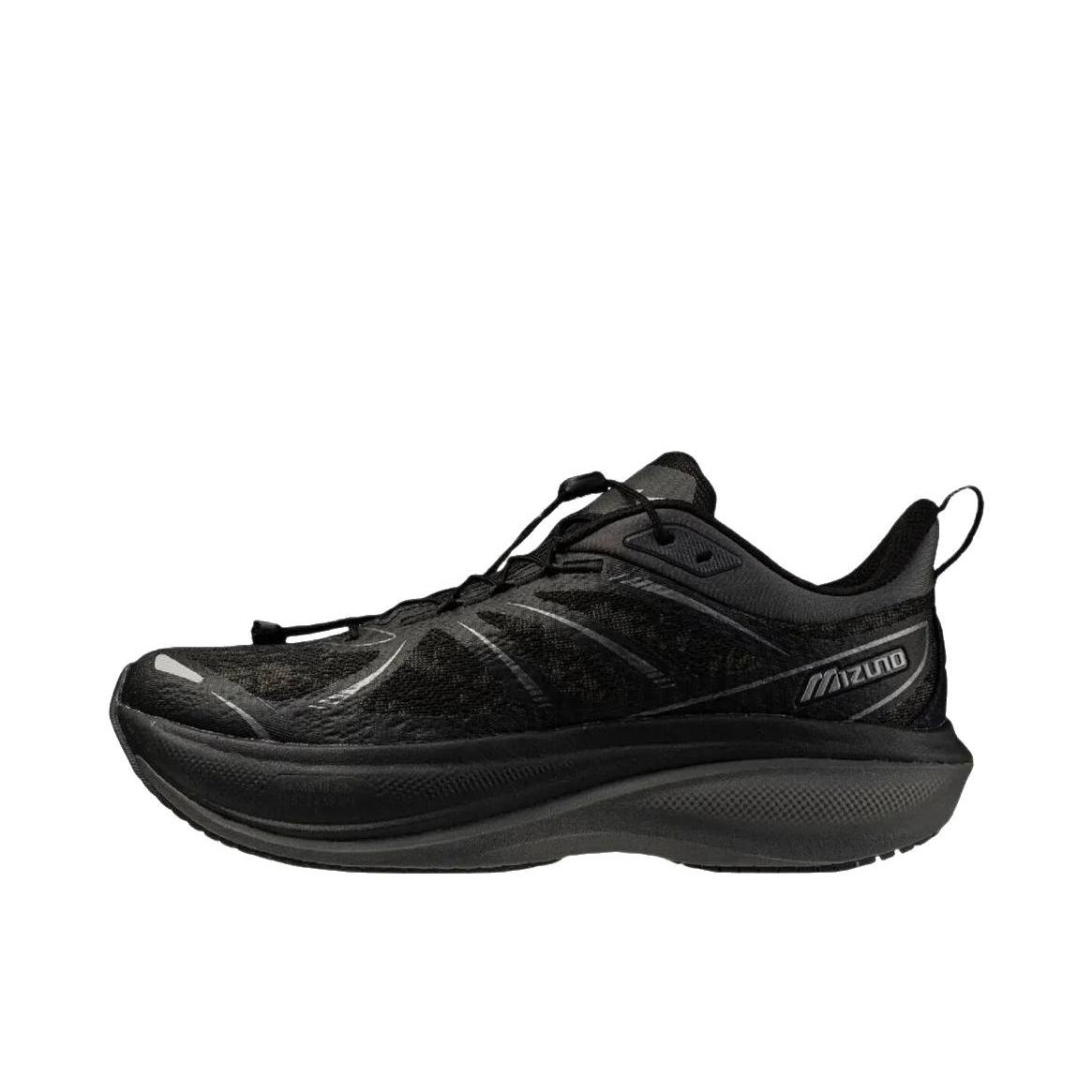 推荐商品：Mizuno/美津浓 Wave Rider 30.2 跑鞋 舒适百搭耐磨回弹 低帮/黑色