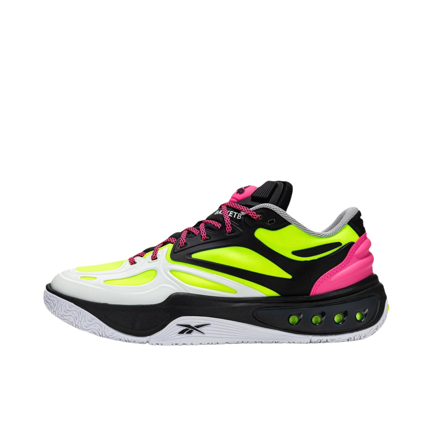 推荐商品：Reebok/锐步 ENGINE A 低帮 复古轻便 运动 篮球鞋 低帮/青柠色 