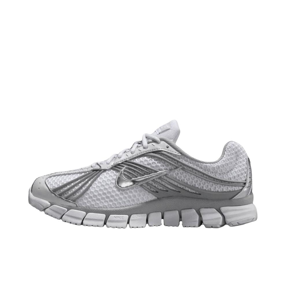 推荐商品：Nike Zoom Skylon 11 跑鞋 柔软休闲系带圆头 低帮/顶峰白/金属银/浅烟灰色