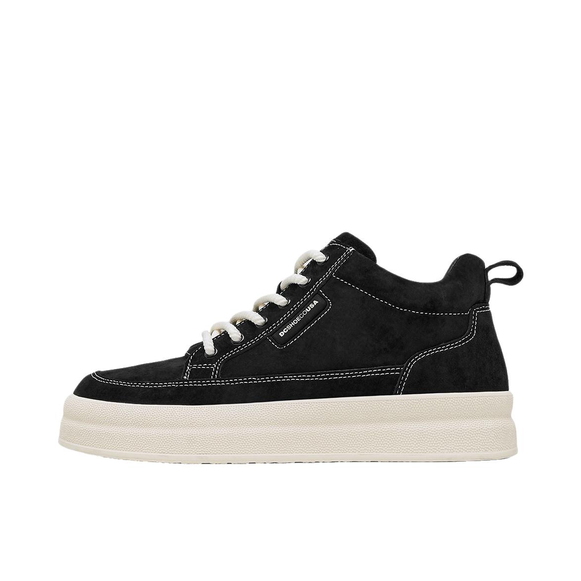 推荐商品：DC Shoes Haines 板鞋 美式厚底增高工装 曜石黑
