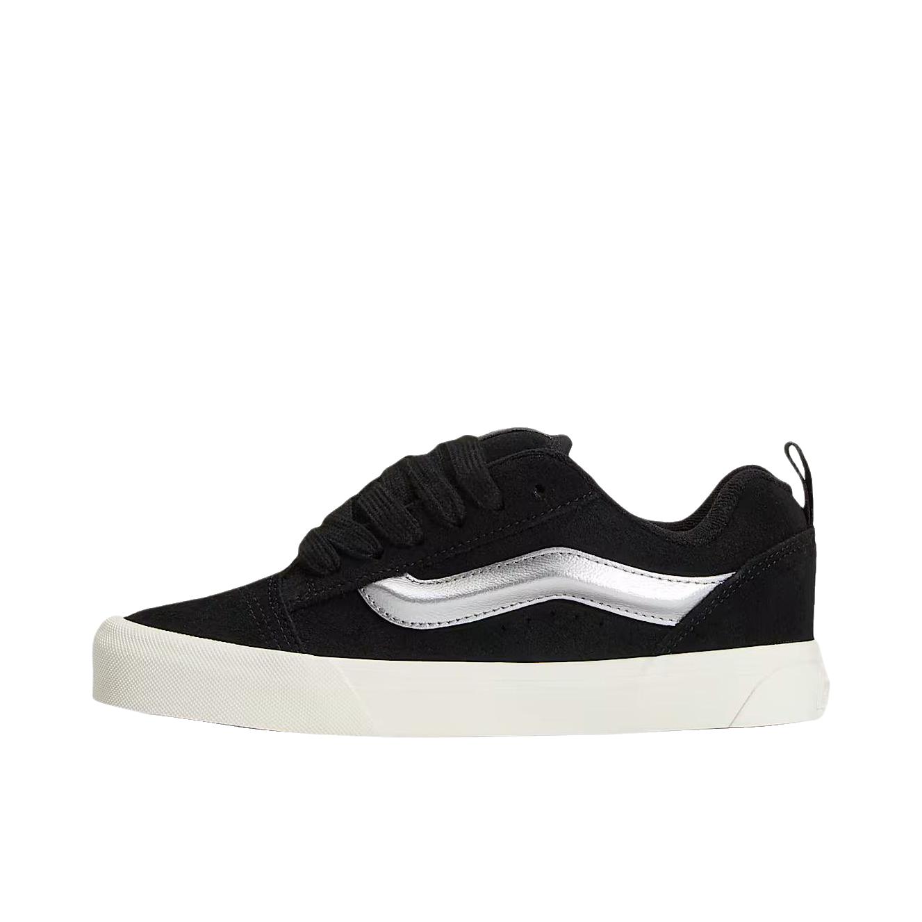 推荐商品：Vans/范斯 Knu-Skool 板鞋 面包鞋 滑板鞋 复古美式时尚防水支撑贴合圆头 低帮/深黑色