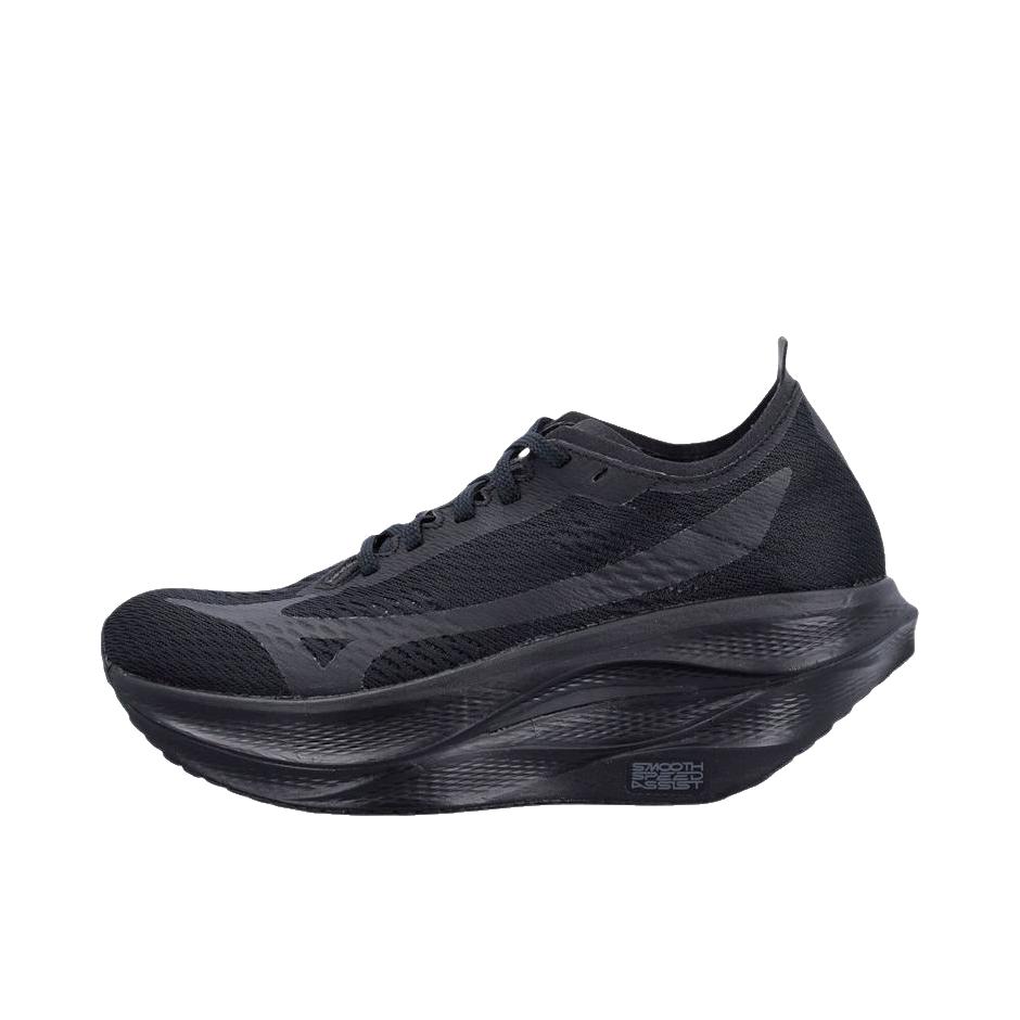 推荐商品：Mizuno/美津浓  WAVE REBELLION PRO 3  简约百搭 防滑耐磨 轻便透气 舒适 低帮 跑鞋 纯黑色