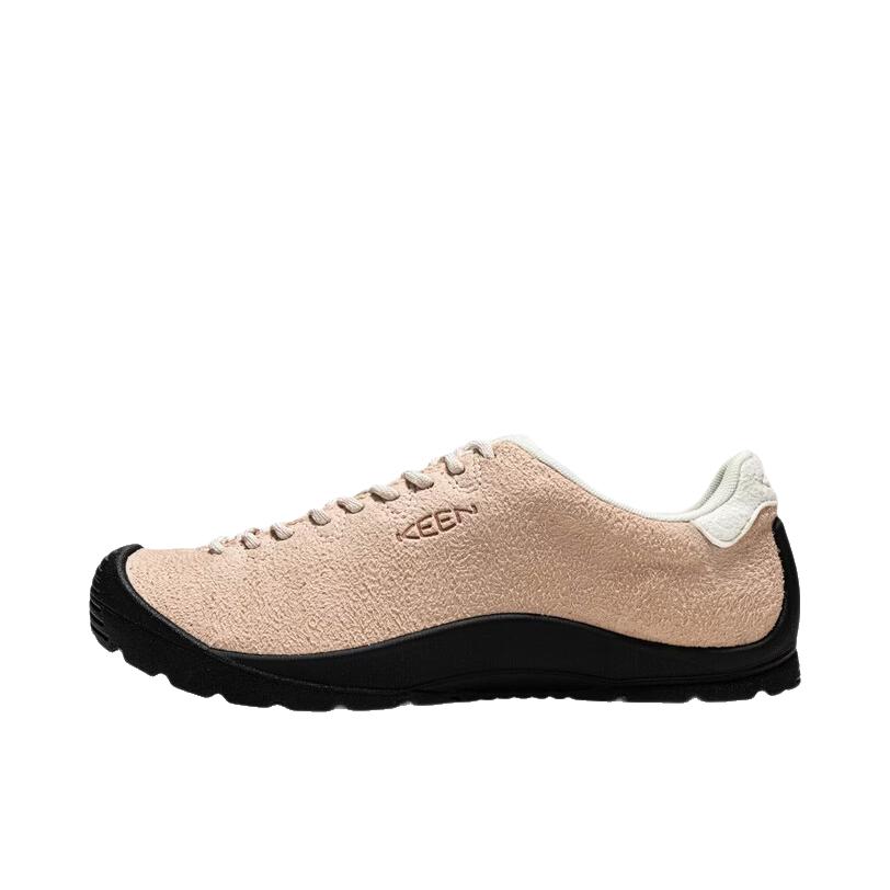 推荐商品：KEEN/科恩 JASPER KM LITE GL 户外休闲鞋 简约通勤百搭 女款/胭脂粉/黑色