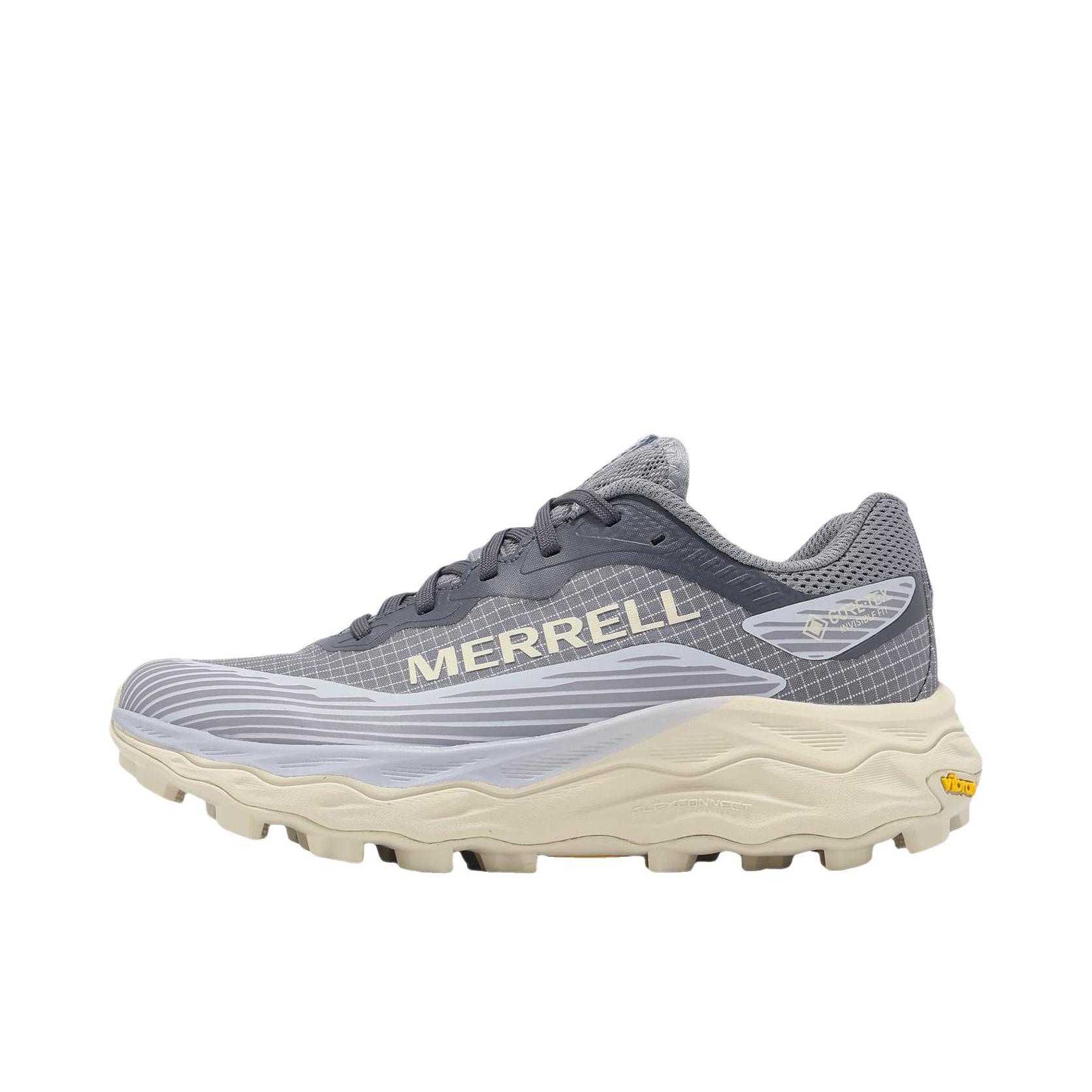 推荐商品：Merrell/迈乐 Agility Peak 6 GTX 越野跑鞋 户外鞋 舒适百搭防滑耐磨 灰色