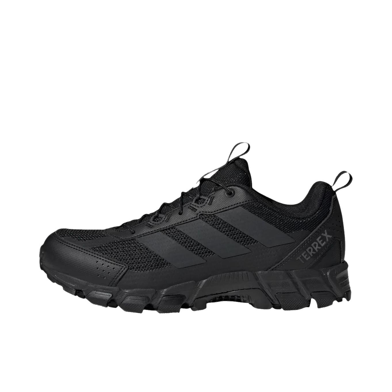 推荐商品：adidas Terrex Rockadia 登山鞋 户外鞋 耐磨舒适防滑轻便 低帮/全黑色