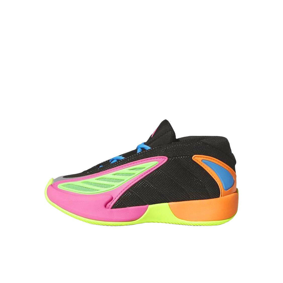 推荐商品：adidas AE2 爱德华兹2代 篮球鞋 支撑防滑耐用训练贴合 中帮/小童/黑色/粉色/橙色