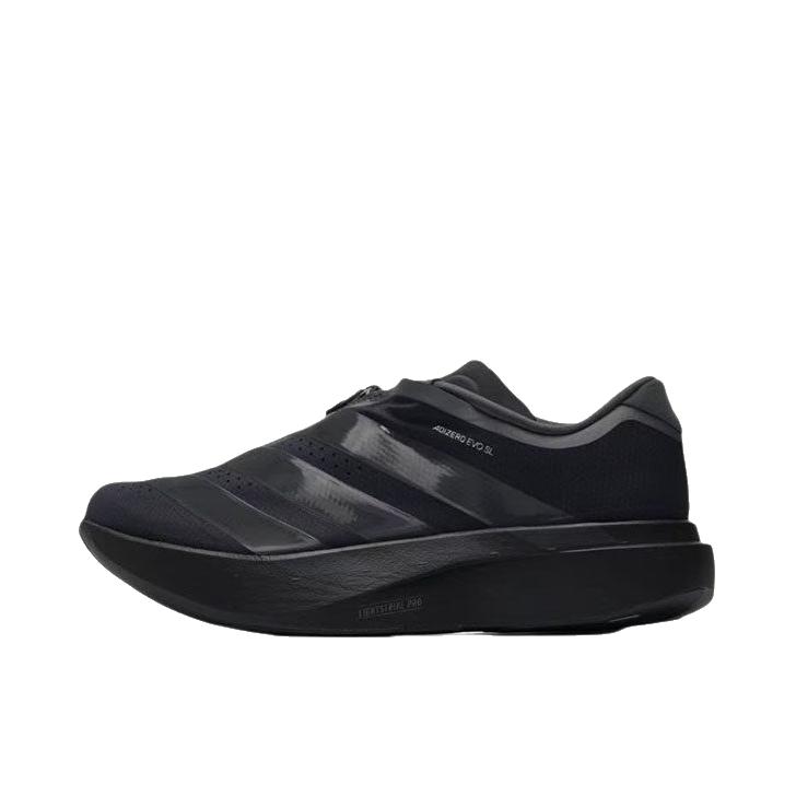 推荐商品：adidas Adizero Evo SL Zip 跑鞋 舒适贴合 黑色