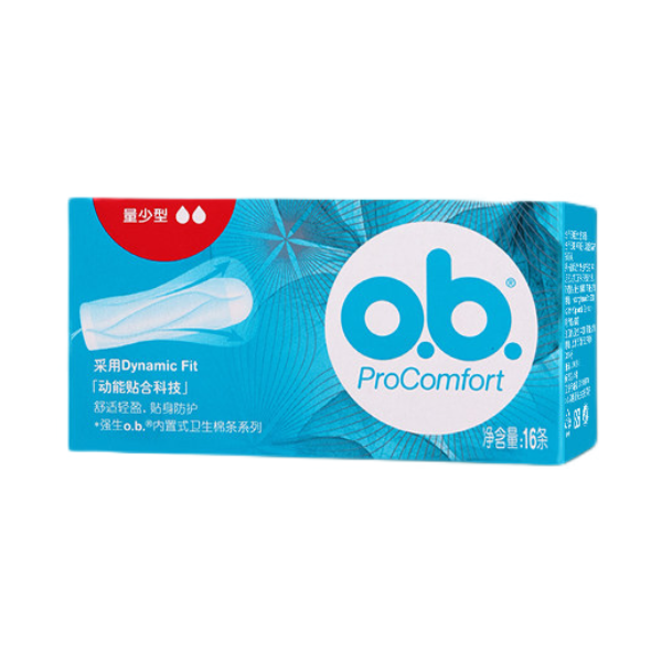 推荐商品：OB 指入式量少型卫生棉条 塞入式